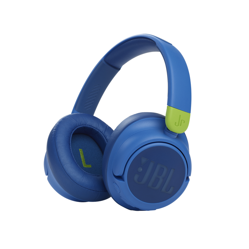 JBL JR 460NC - Blue - Wireless over-ear Noise Cancelling kids headphones - Hero image number null